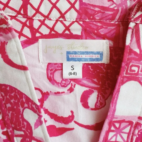 JAYES STUDIO | Garden Party Sateen Day Dress | S (6-8) - Picture 7 of 7